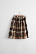 scholastic wool midi skirt