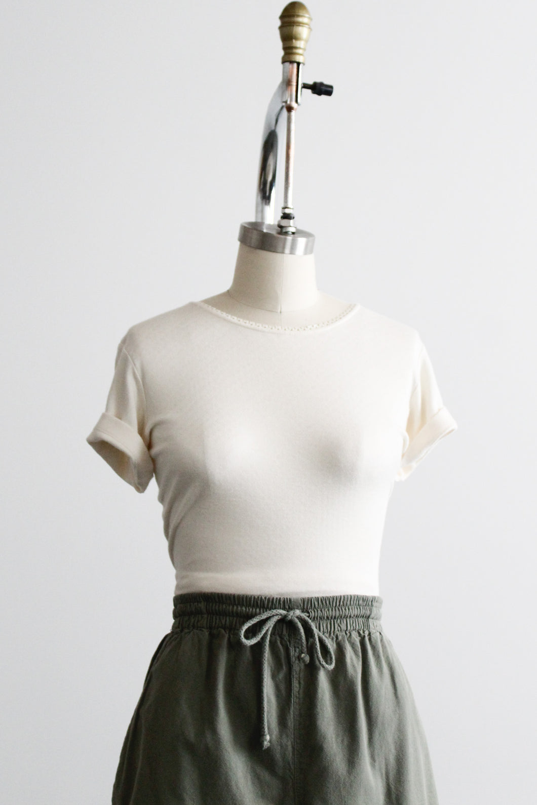 shoreline pointelle tee