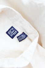 bone linen button up