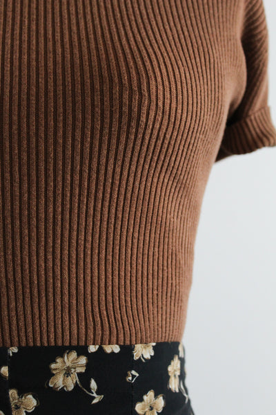 clay silk tee