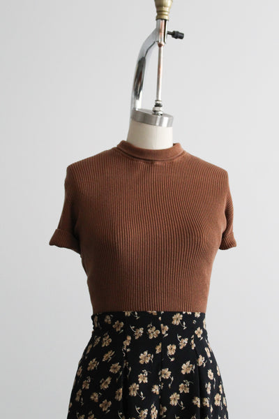 clay silk tee