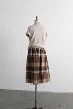 scholastic wool midi skirt