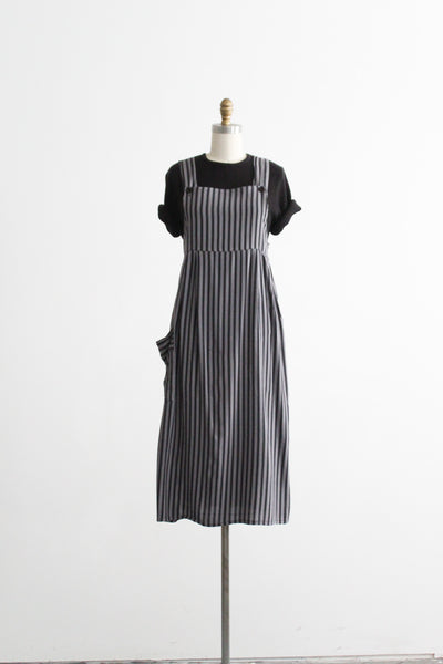 striped pinafore