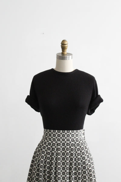 inkwell rib knit tee