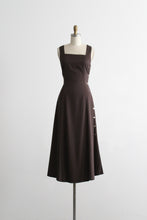 espresso midi dress