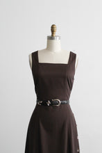 espresso midi dress