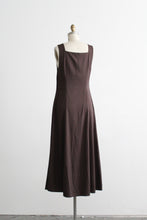 espresso midi dress