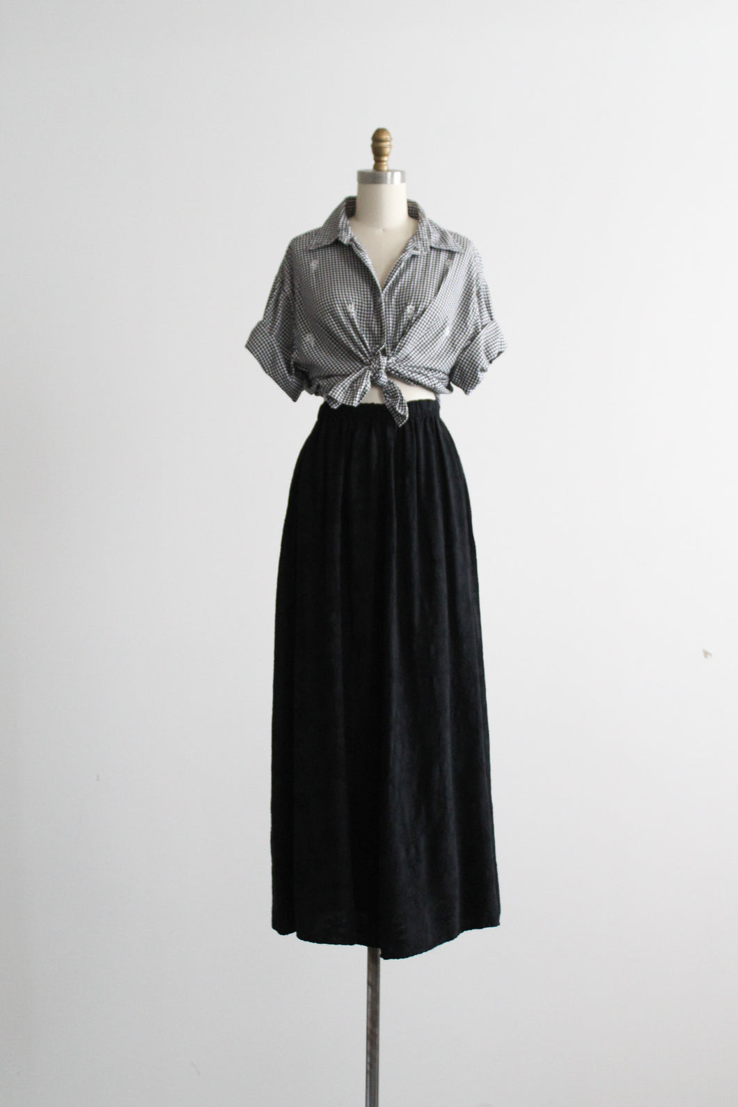 thistle cotton maxi skirt