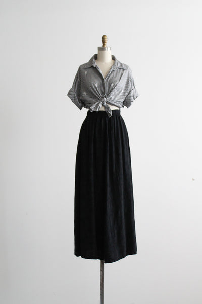 thistle cotton maxi skirt