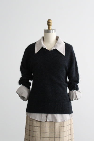 lamplight angora sweater