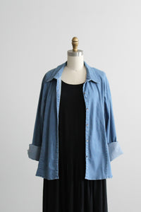big sur denim work shirt