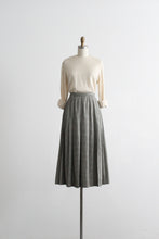houndstooth wool midi skirt