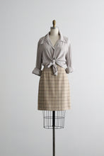 dove gray silk button up