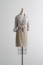 dove gray silk button up