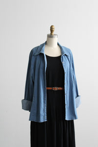 big sur denim work shirt