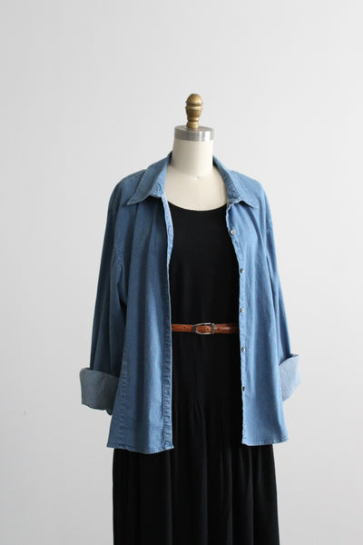 big sur denim work shirt