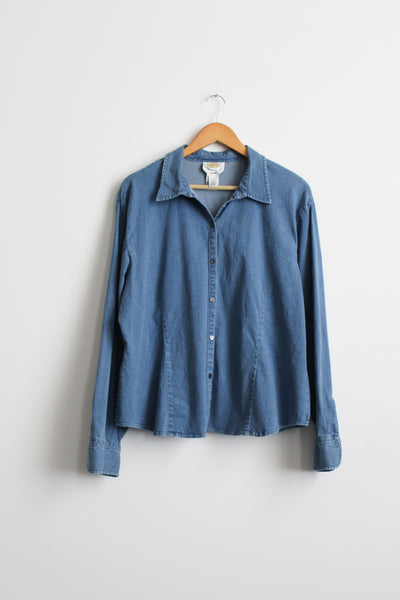 big sur denim work shirt