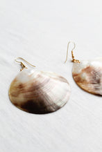 vintage shell earrings