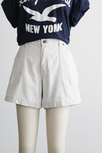 bone cotton shorts