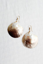 vintage shell earrings