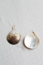 vintage shell earrings