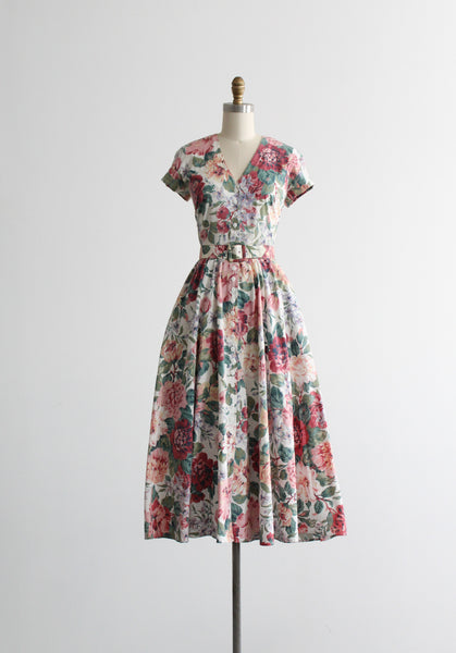 springbloom cotton day dress