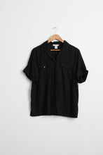 nocturne silk button up
