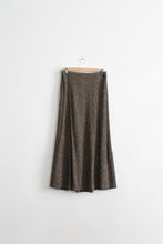 dark garden maxi skirt