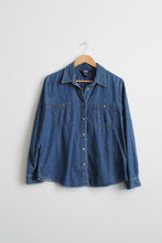 hudson falls denim work shirt
