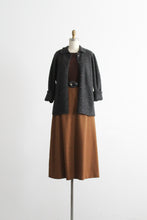 toast wool maxi skirt