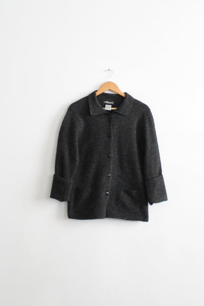 lamplight wool button up