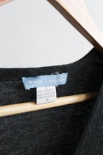 graphite cashmere cardigan