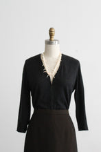 graphite cashmere cardigan