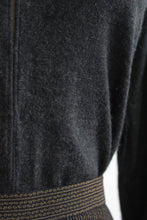graphite cashmere cardigan