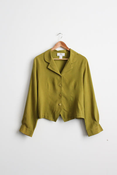 fern valley silk button up