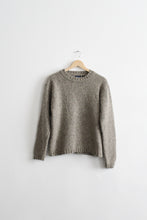 morel wool crew neck sweater