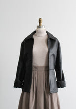 vanguard black leather jacket