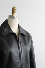 vanguard black leather jacket
