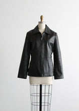 vanguard black leather jacket
