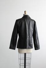 vanguard black leather jacket