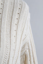 parchment cotton pullover