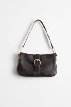 walnut leather bag