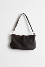 walnut leather bag