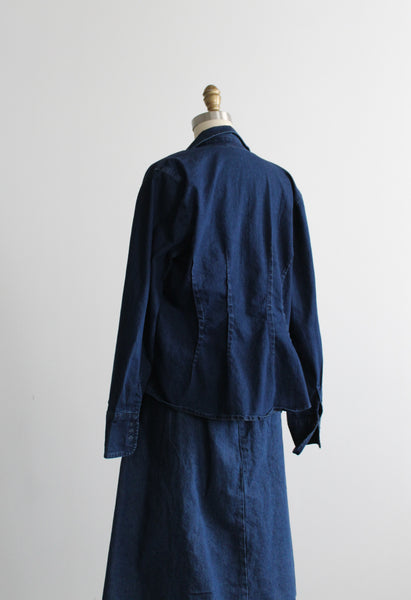 santa cruz indigo denim jacket