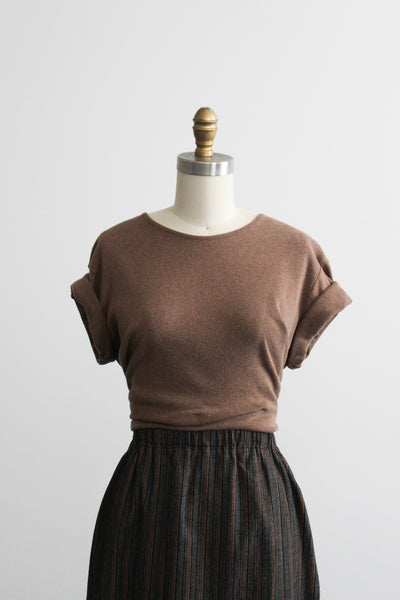 walnutshell cotton tee