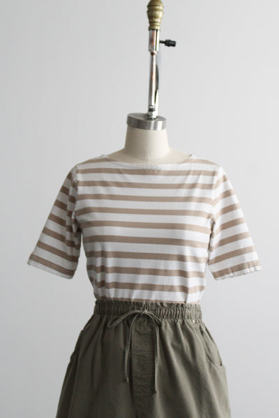 cedar striped cotton tee