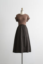 striped cotton market skirt