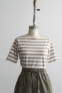 cedar striped cotton tee