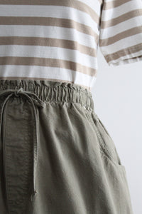 matcha cotton shorts