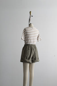 cedar striped cotton tee
